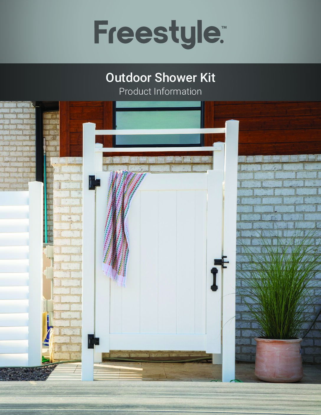 Freestyle Outdoor Shower Sell Sheet