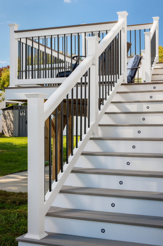 Finyl Line™ Vinyl Railing | Aluminum-Reinforced for Strength & Safety