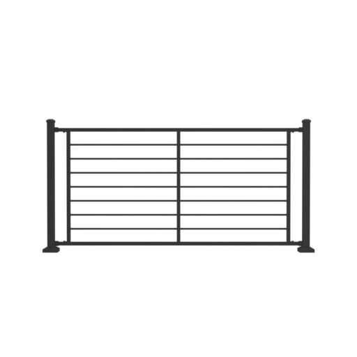 MetalWorks Excalibur® con guía de varilla horizontal