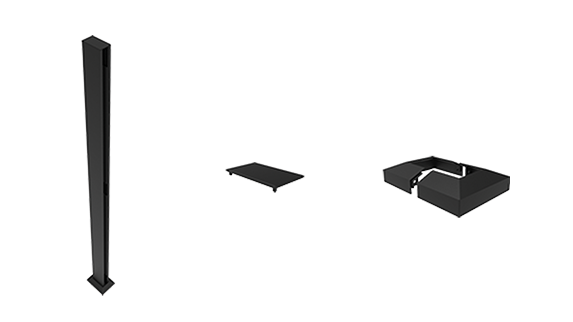 Posts, Post Caps, Trim Rings