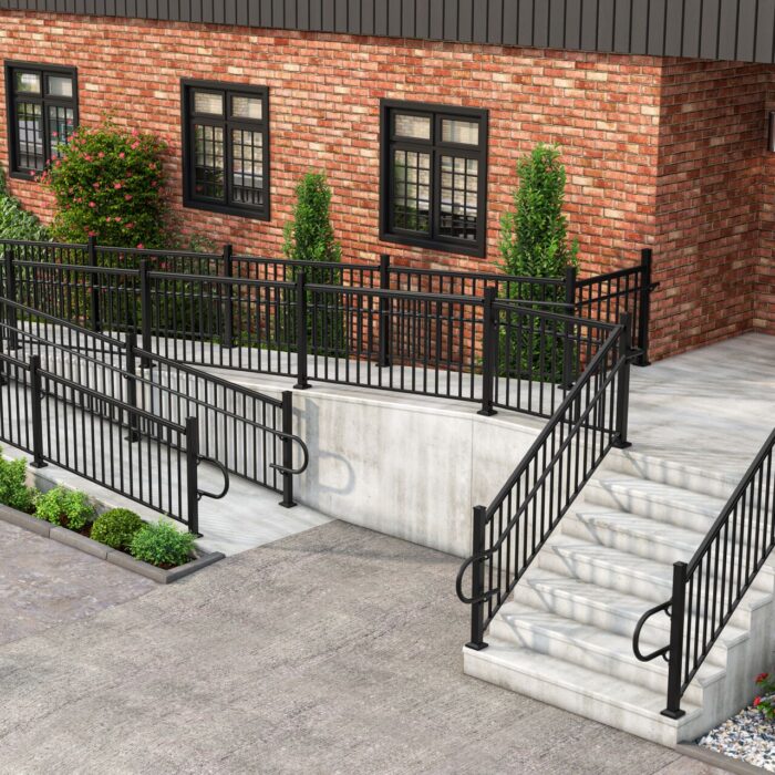 ADA Aluminum Handrail for Code-Compliant Safety | RDI Railing
