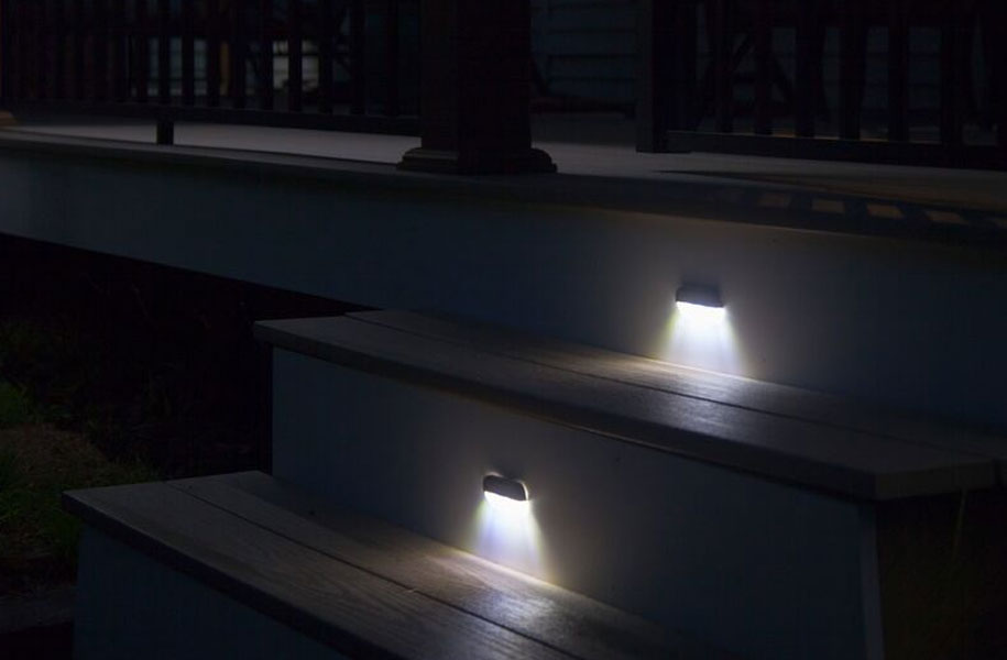 Éclairage latéral/escalier